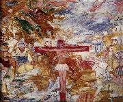 James Ensor Christ in Agony oil